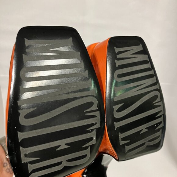 *BRAND NEW!* Fluevog 2020 Mega Munster ORIGINAL, Orange, Size 9 (best for 8.5)! - Picture 9 of 11